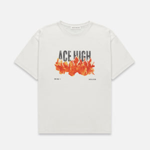 Ace High Vintage White T-Shirt