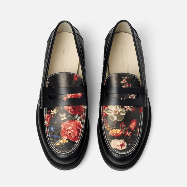Floral loafers hot sale