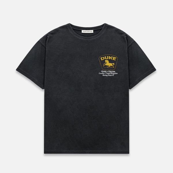 DR3 Sponsors Washed Black + Yellow T-Shirt