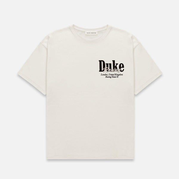 DR3 Grey Pit Stop Vintage White T-Shirt