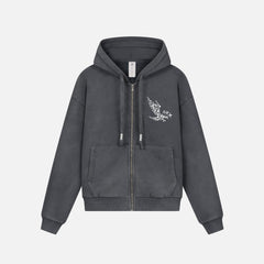 Peso Zodiac Zip Hoodie