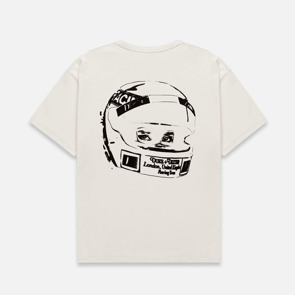 DR3 Sketch Helmet Vintage White T-Shirt