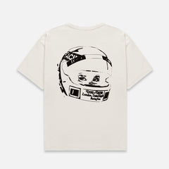 DR3 Sketch Helmet Vintage White T-Shirt