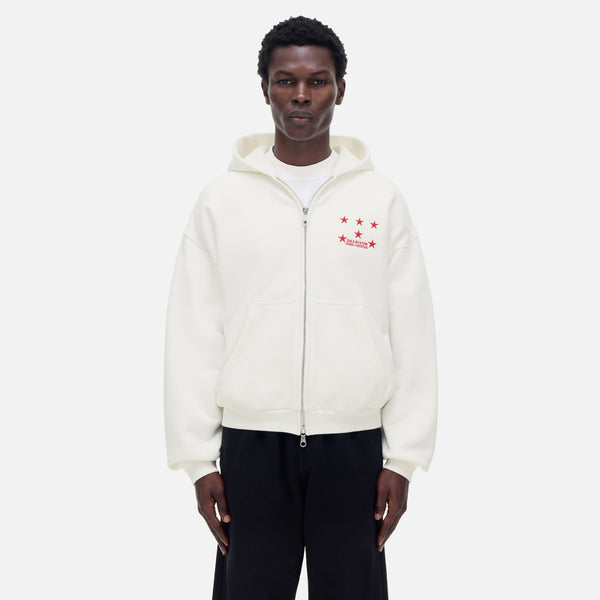 CB Last Temptation White Zipped Hoodie, view 4