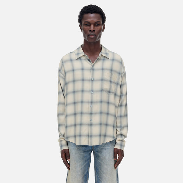 CB Dappled Check Blue Shirt, view 4