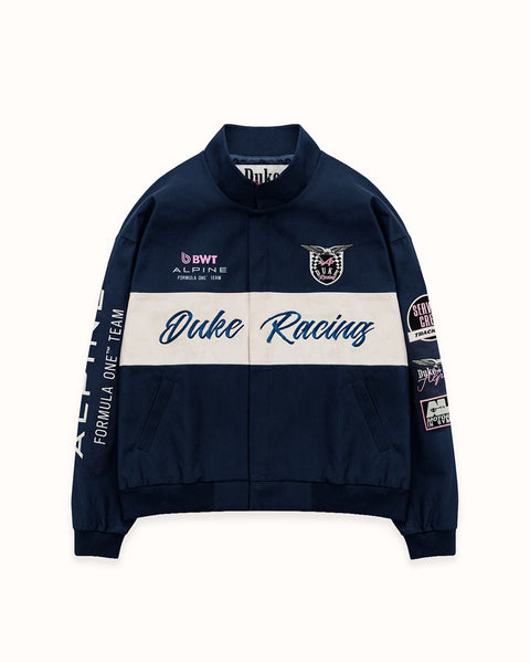 Alpine Formula One Team Black Racing Jacket | DUKE + DEXTER