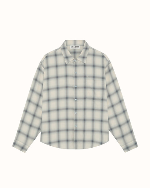 CB Dappled Check Blue Shirt, view 2