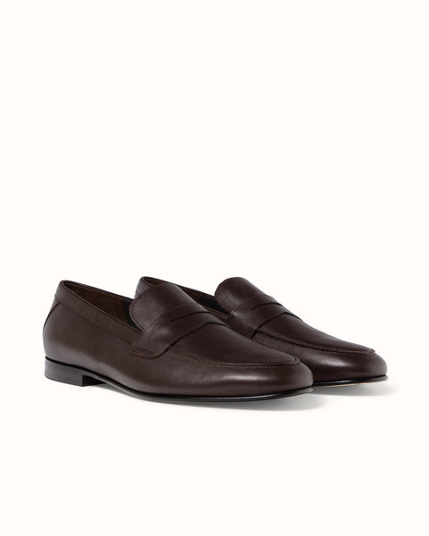 Caine Brown Penny Loafer - Men's, view 4