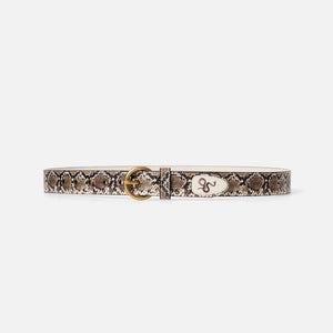 Ellis Brown Snake Belt