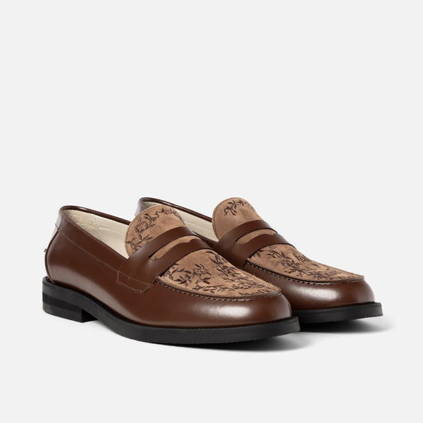 Wilde Chestnut Vine Penny Loafer - Men's