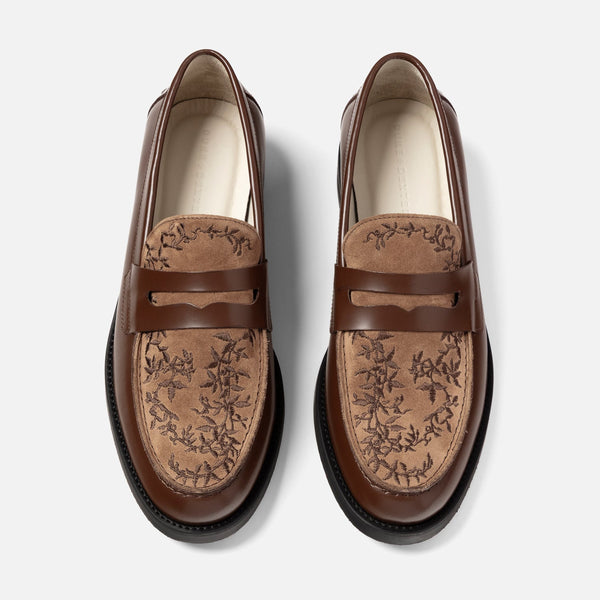 Wilde Chestnut Vine Penny Loafer - Men's