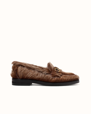 Wilde Hair-On Plus Bit Loafer - Women's
