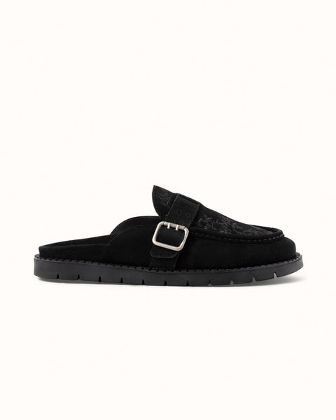 Winston Black Vine Mule - Men's | DUKE + DEXTER