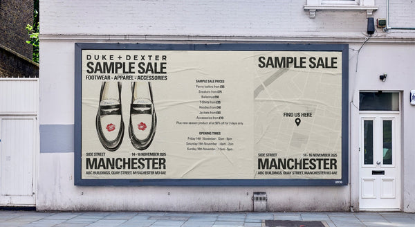 Manchester Sample Sale - FAQs