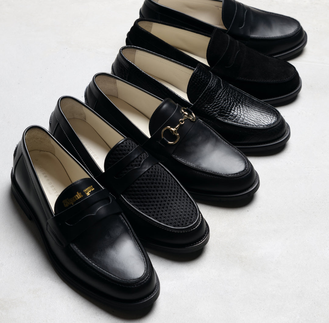 Black Loafers For Men | Black Leather Loafers | DUKE + DEXTER