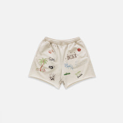 Duke Sketch Ecru Shorts