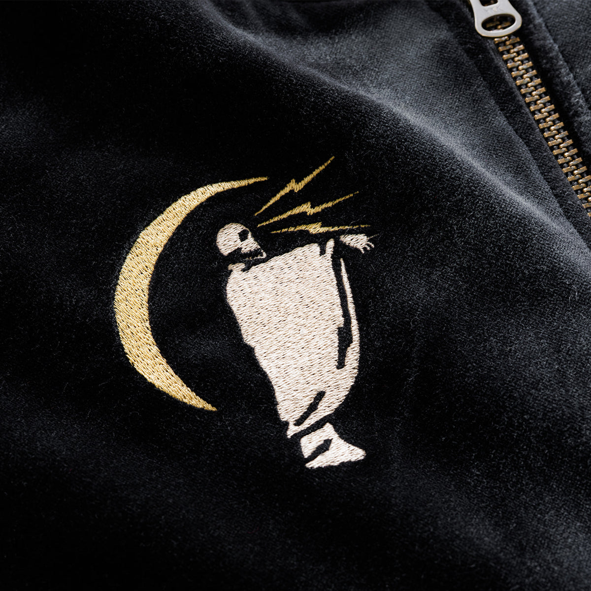 PD Lucky 7 Sunfade Black Souvenir Jacket