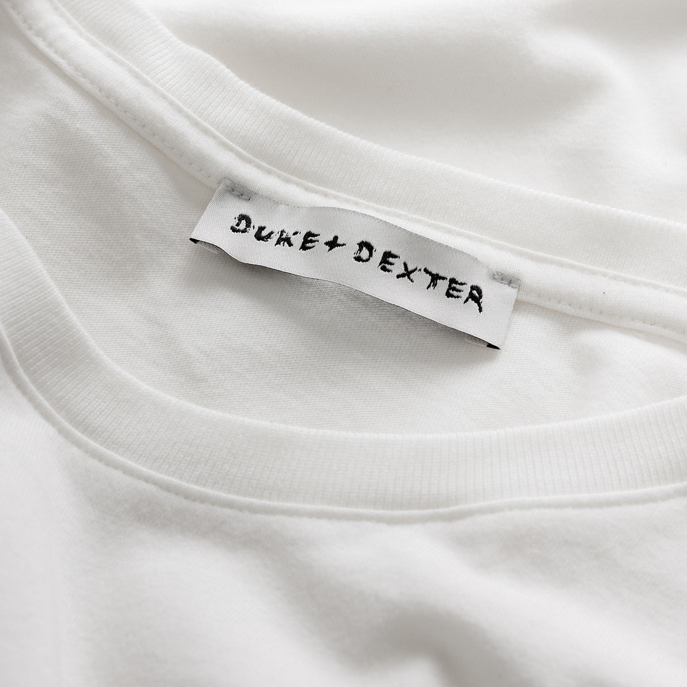 PD Sketch Vintage White T-Shirt | DUKE + DEXTER