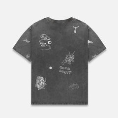PD Sketch Washed Grey T-Shirt