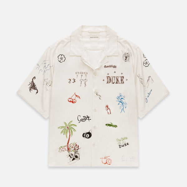 Duke Sketch Ecru Shirt