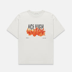 Ace High Vintage White T-Shirt