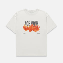 Ace High Vintage White T-Shirt