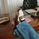 Peso Basket Weave Penny Loafer - Men's