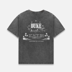 Duke Poolside Story Washed Grey T-Shirt