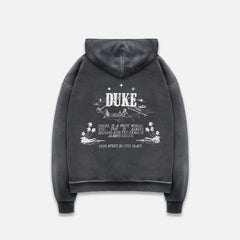 Duke Poolside Story Washed Grey Hoodie