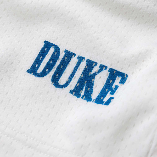Duke Plus White + Blue Mesh Shorts