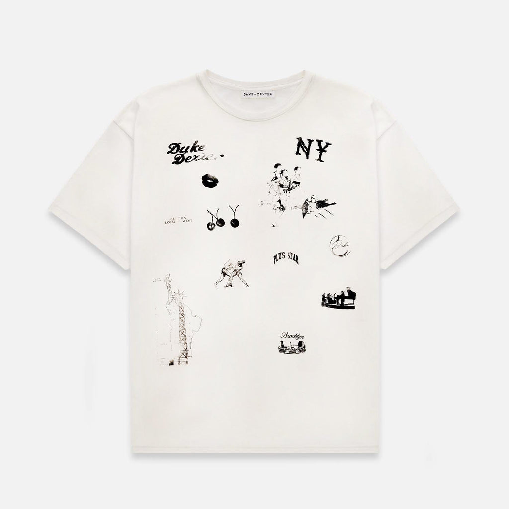 NY Sketch Vintage T Shirt