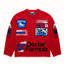 DR Sponsors Red Knitted Sweatshirt