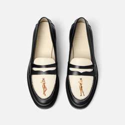 WILDE Playboy Sketch IV Penny Loafer - Women's | DUKE + DEXTER