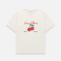 Mon Chéri Vintage White T-Shirt