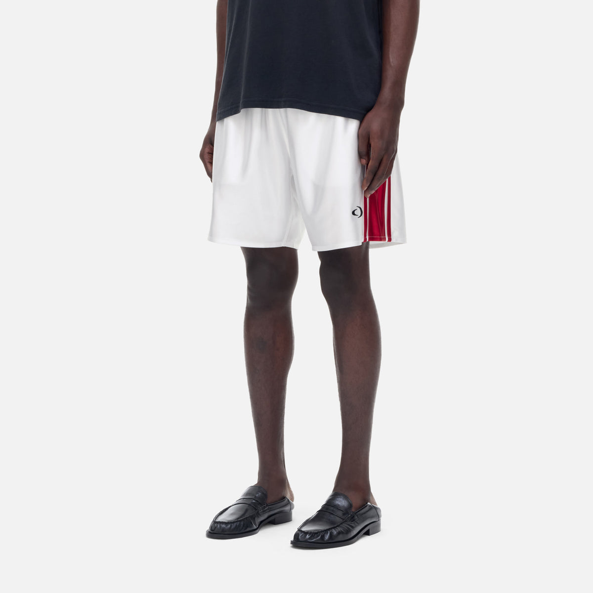 CB Angelo White + Red Shorts