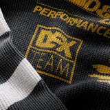 DR Sponsors Washed Black Waffle Top