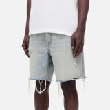 CB Distressed Cut Denim Shorts
