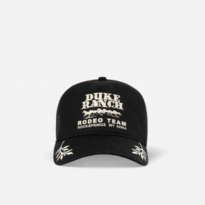 Duke Ranch Black Trucker Cap