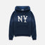 NY Embroidered Navy Hoodie