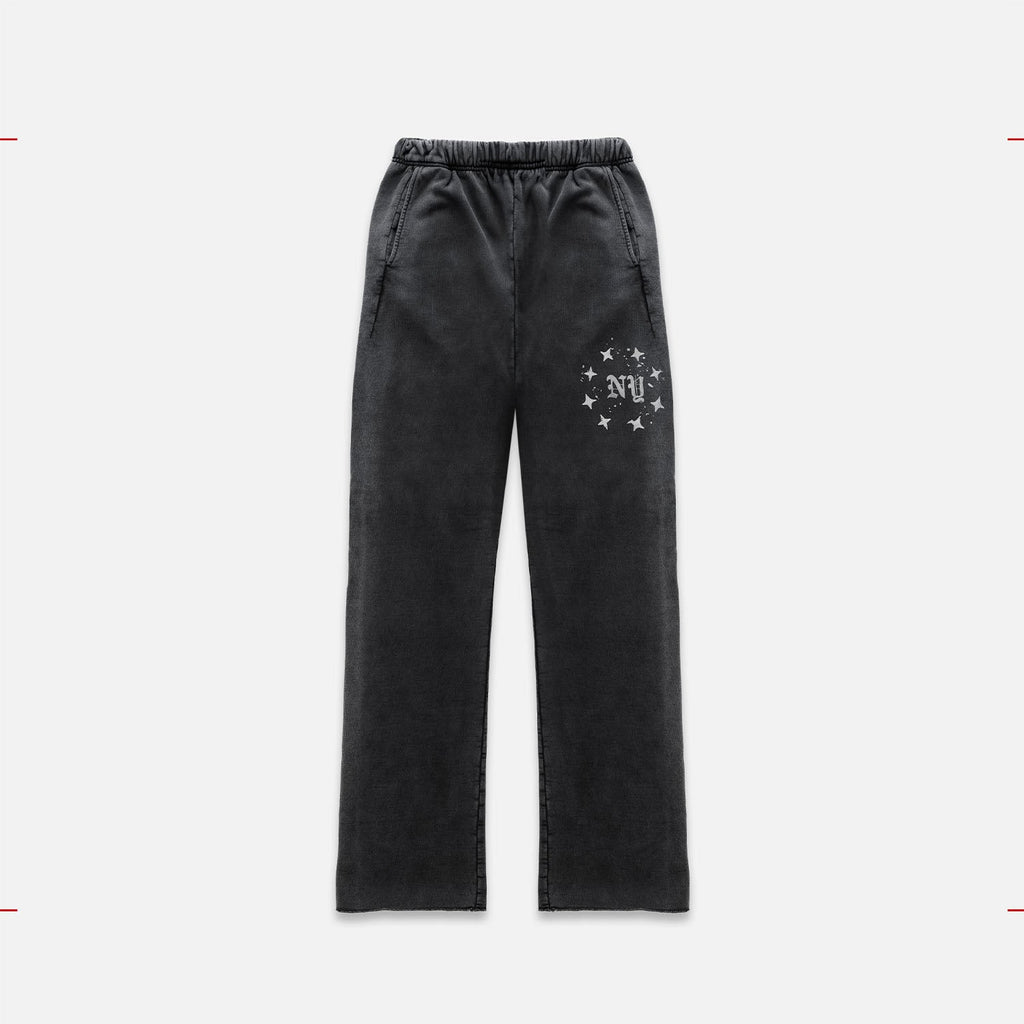 NY Paint Splatter Washed Sweat Pant