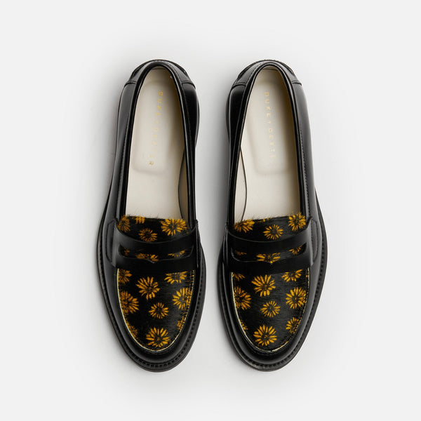 Wilde Sunflower Pony Penny Loafer - Women's