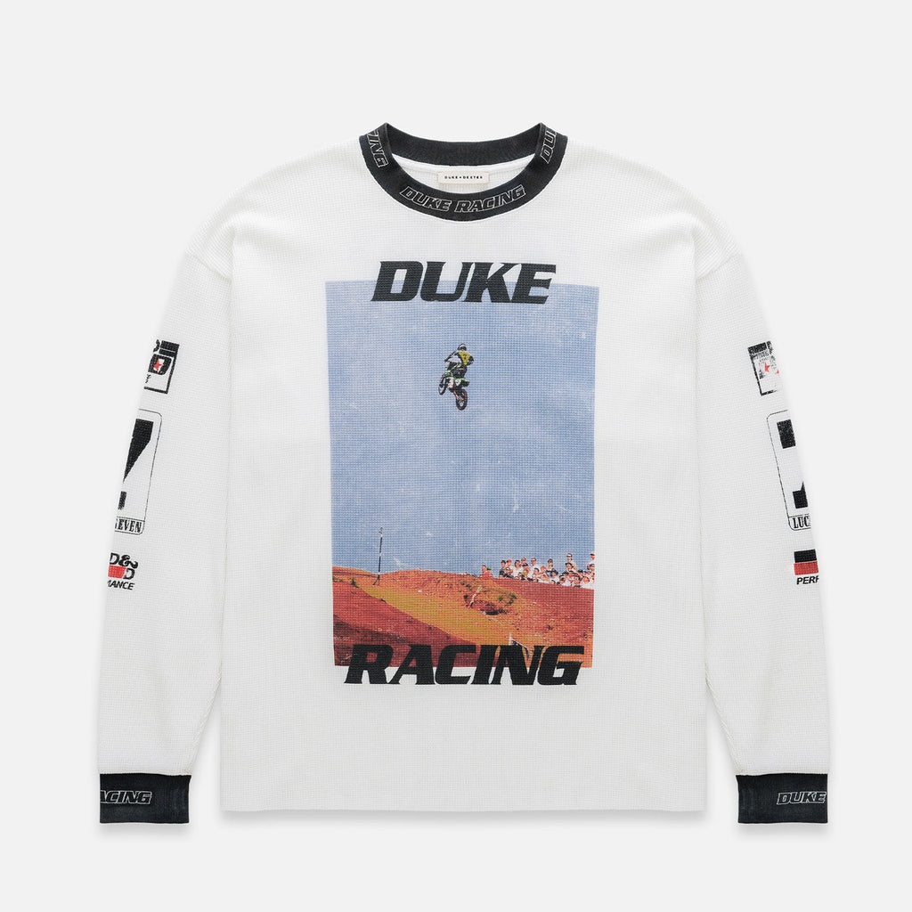 DR Motocross Vintage Waffle Top