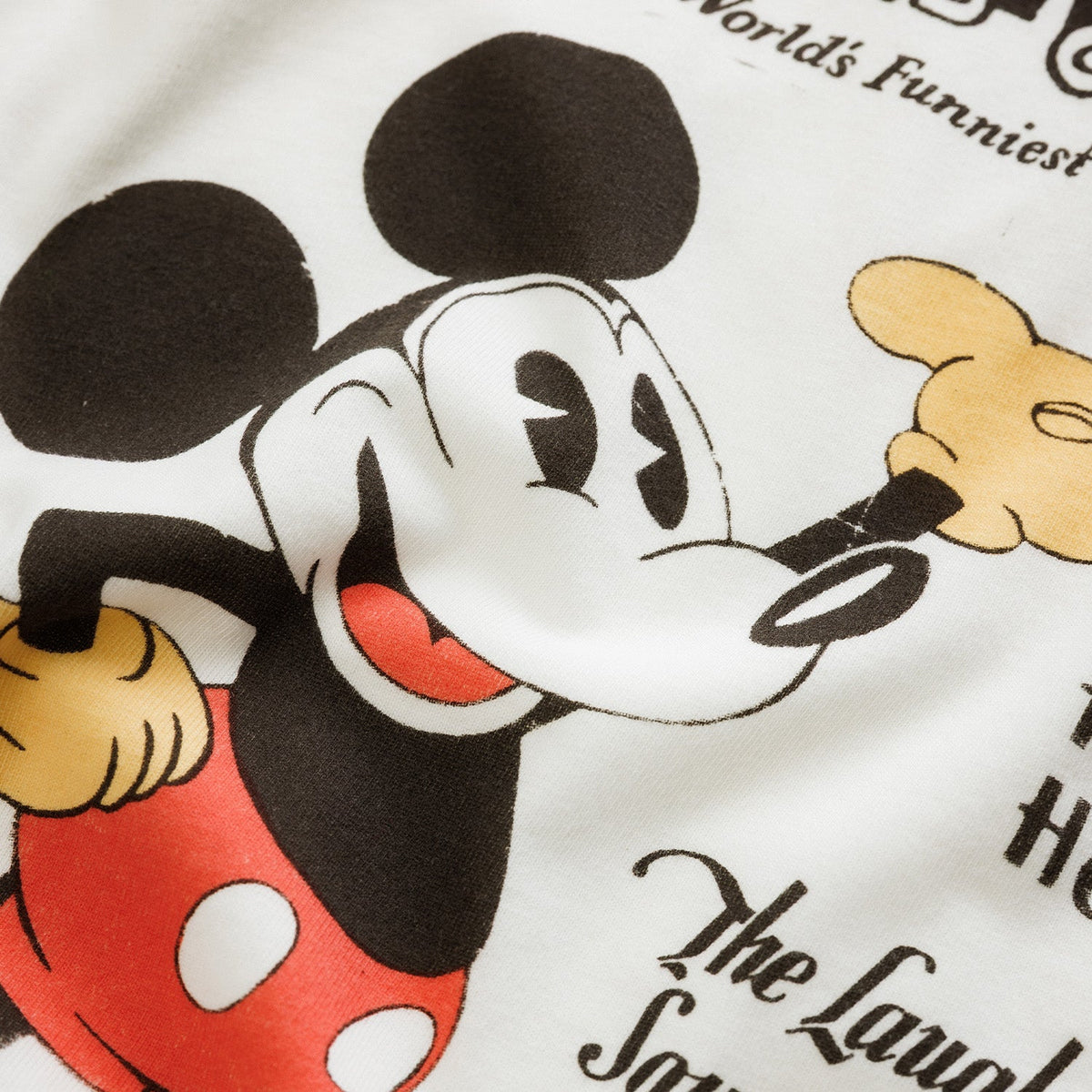 Disney Mickey Mouse Vintage White T-Shirt