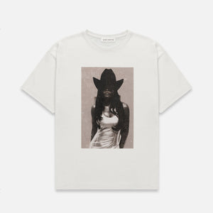 Duke Cowgirl Vintage White T-Shirt