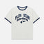 Plus Vintage White + Navy Ringer T-Shirt