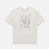 NY Cafe Vintage White T-Shirt