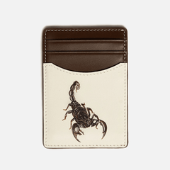 Dean Chestnut Scorpion Card Holder