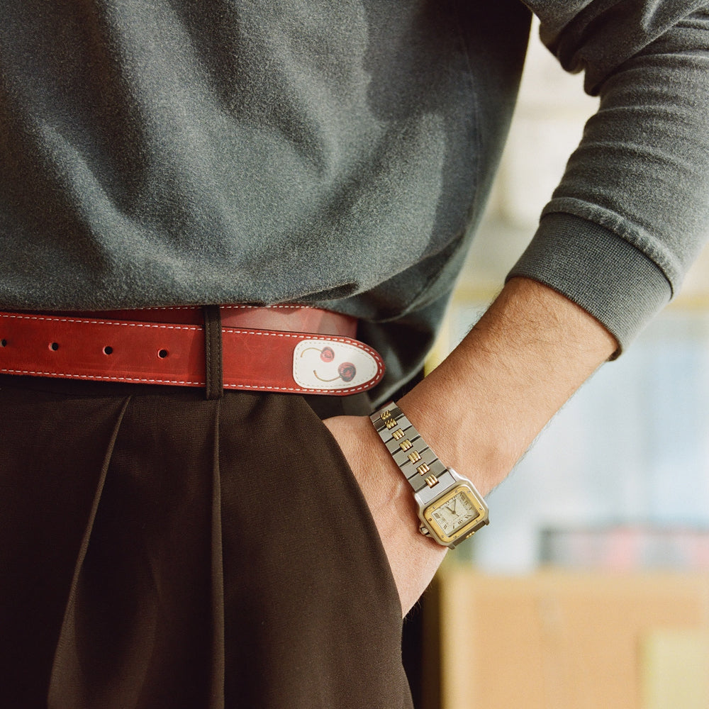 Ellis Red Cherry Belt