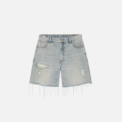 CB Distressed Cut Denim Shorts