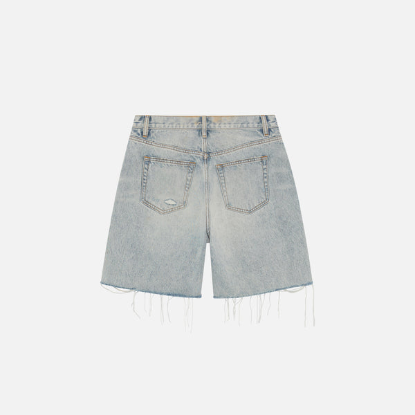 CB Distressed Cut Denim Shorts